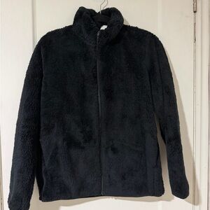 Uniqlo Men's Plush Black Jacket